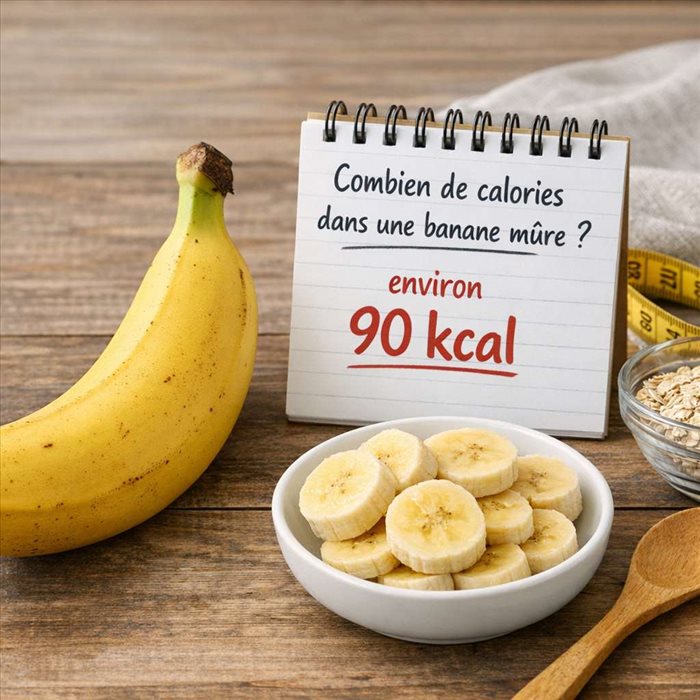 Combien de calories dans une banane mûre ? | Guide complet