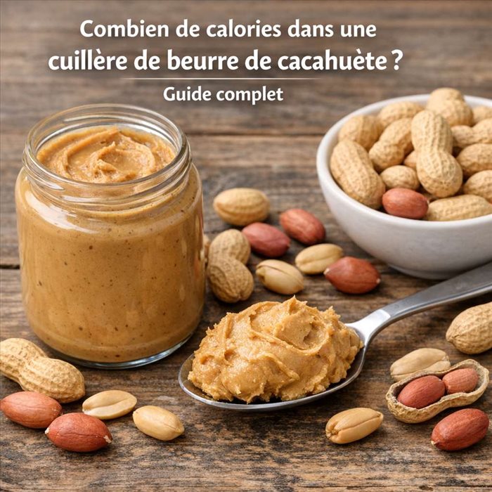 Combien de calories dans une cuillère de beurre de cacahuète ?