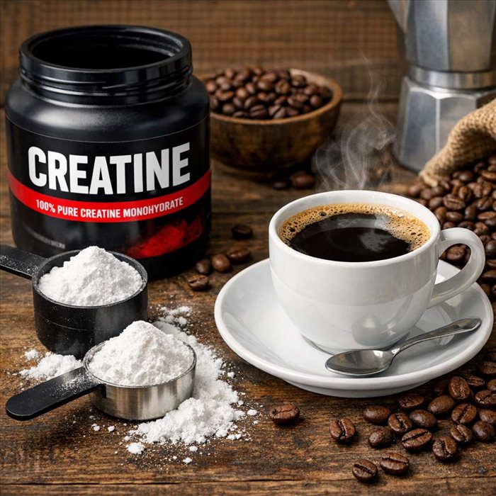 Créatine et café : faut-il les associer pour mieux performer ?