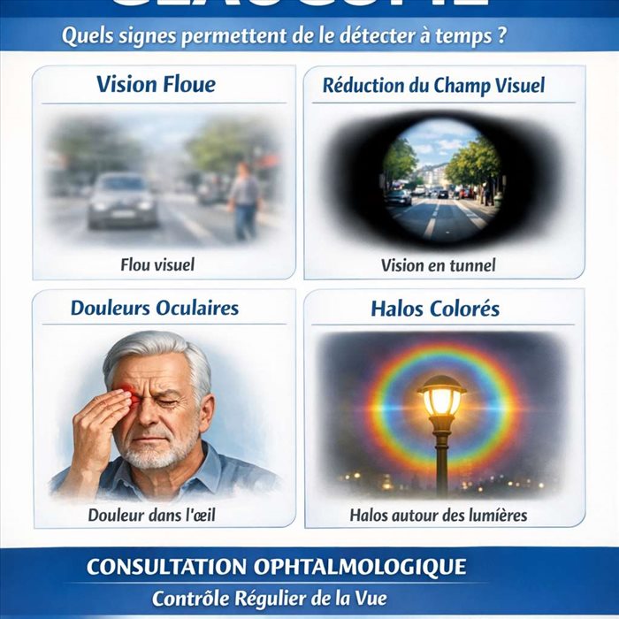Glaucome : quels signes permettent de le détecter à temps ?
