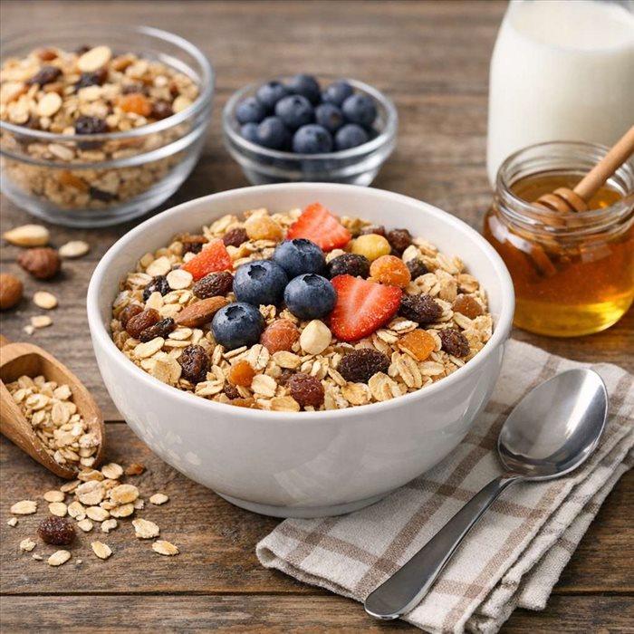 Combien de calories dans une portion de muesli ? Guide