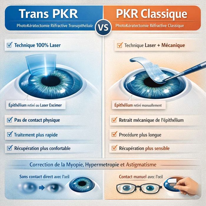 Trans PKR ou PKR classique : quelles différences ?