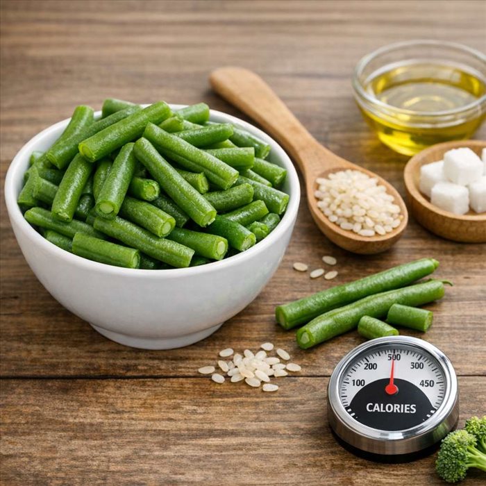 Combien de calories dans 100 g de haricots verts ? | Guide complet