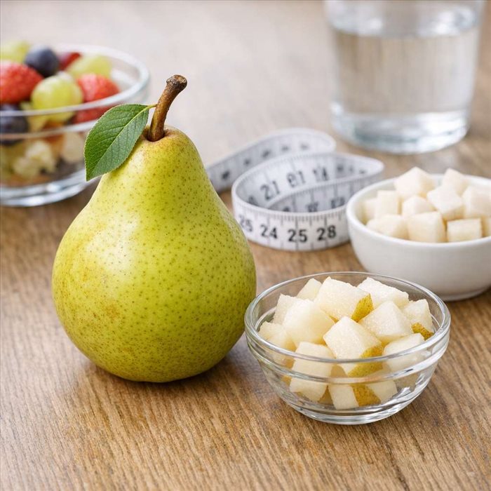 Combien de calories dans une poire moyenne ? Guide complet