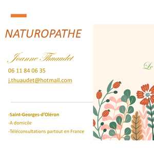 Joanne , un naturopathe à Parthenay
